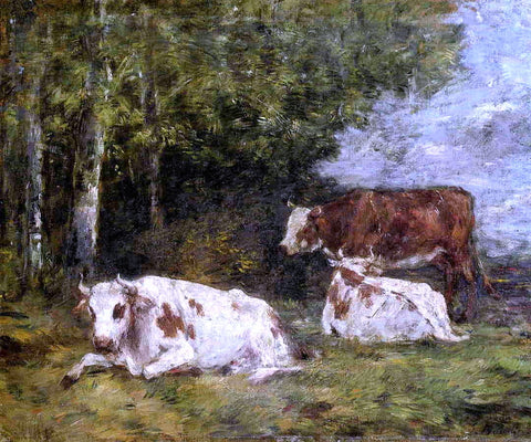  Eugene-Louis Boudin A Norman Pasture - Hand Painted Oil Painting