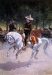  Frederic Remington A Dandy on the Paseo de la Reforma, Mexico City - Hand Painted Oil Painting