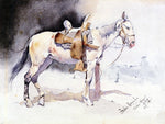  Frederic Remington Mexican Pony - Piedras Neagras - Hand Painted Oil Painting