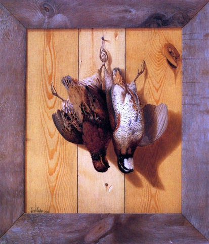  George Cope Hanging Quail - Hand Painted Oil Painting