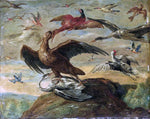  Jan Van I Kessel Birds - Hand Painted Oil Painting