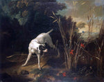  Jean-Baptiste Oudry Dog Pointing a Partridge - Hand Painted Oil Painting