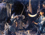  John Singer Sargent Shoeing the Ox - Hand Painted Oil Painting