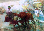  Jose Navarro Llorens Toros - Hand Painted Oil Painting