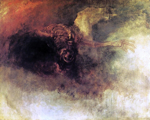 Joseph William Turner Death on a Pale Horse - Hand Painted Oil Painting