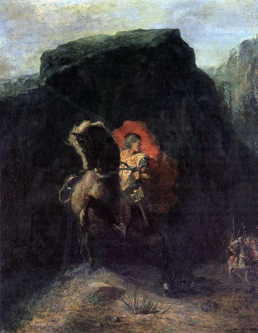  Odilon Redon Roland at Roncevaux - Hand Painted Oil Painting