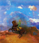  Odilon Redon The Green Horseman - Hand Painted Oil Painting