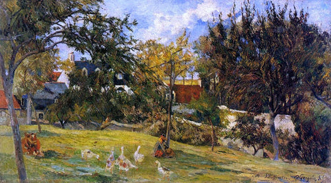  Paul Gauguin Geese in the Meadow - Hand Painted Oil Painting