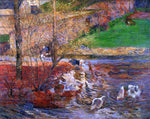  Paul Gauguin Landscape with Geese - Hand Painted Oil Painting