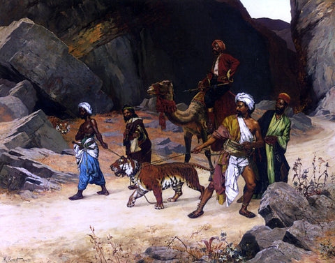  Rudolph Ernst The Return from the Tiger Hunt - Hand Painted Oil Painting