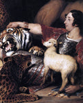  Sir Edwin Henry Landseer Isaac van Amburgh and his Animals (detail) - Hand Painted Oil Painting