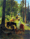  William Hahn The Return from Glacier Point - Hand Painted Oil Painting