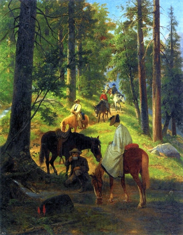  William Hahn The Return from Glacier Point - Hand Painted Oil Painting