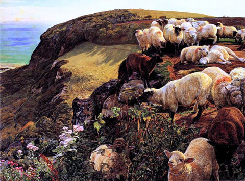 William Holman Hunt Our English Coasts - Hand Painted Oil Painting
