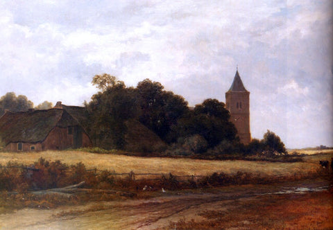  Adriaen Van Everdingen Landschap in't Gooi bij het dorp Blaricum - Hand Painted Oil Painting