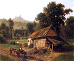  Albert Bierstadt In the Foothills - Hand Painted Oil Painting