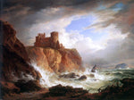  Alexander Nasmyth A View of Tantallon Castle - Hand Painted Oil Painting