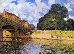  Alfred Sisley Bridge at Hampton Court - Hand Painted Oil Painting