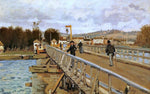  Alfred Sisley Footbridge at Argenteuil - Hand Painted Oil Painting