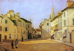  Alfred Sisley Square in Argenteuil (also known as Rue de la Chaussee) - Hand Painted Oil Painting