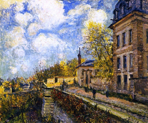  Alfred Sisley The Factory at Sevres - Hand Painted Oil Painting