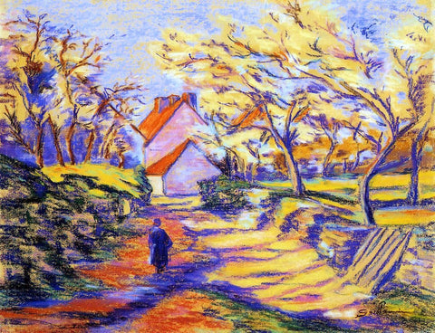  Armand Guillaumin In the Countryside - Hand Painted Oil Painting