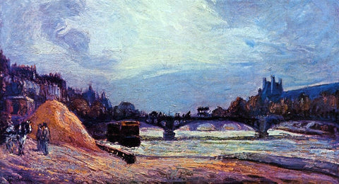  Armand Guillaumin The Pont des Arts - Hand Painted Oil Painting