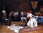  Armand Toussaint The Artist's Studio - Hand Painted Oil Painting