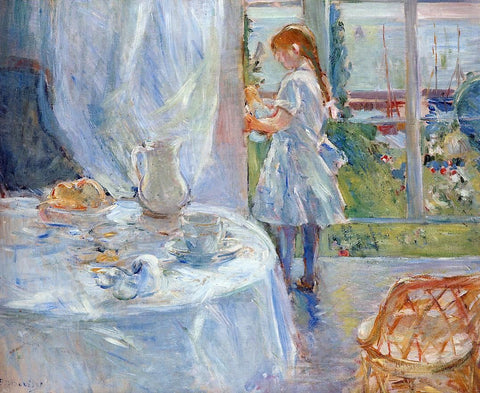  Berthe Morisot A Cottage Interior (also known as Interior at Jersey) - Hand Painted Oil Painting