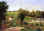 Camille Pissarro Path of l'Hermitage at Pontoise - Hand Painted Oil Painting