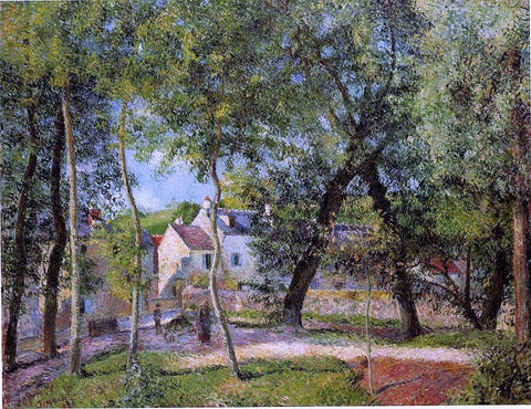  Camille Pissarro Paysage a Osny pres de l'abreuvoir - Hand Painted Oil Painting