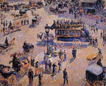  Camille Pissarro Place Saint-Lazare - Hand Painted Oil Painting