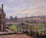  Camille Pissarro The Carrousel: Grey Weather - Hand Painted Oil Painting