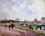  Camille Pissarro The Pontoise Bridge - Hand Painted Oil Painting