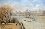  Camille Pissarro The Raised Terrace of the Pont-Neuf - Hand Painted Oil Painting