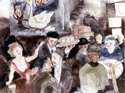  Charles Demuth At the Golden Swan: Sometimes Called 'Hell Hole' - Hand Painted Oil Painting