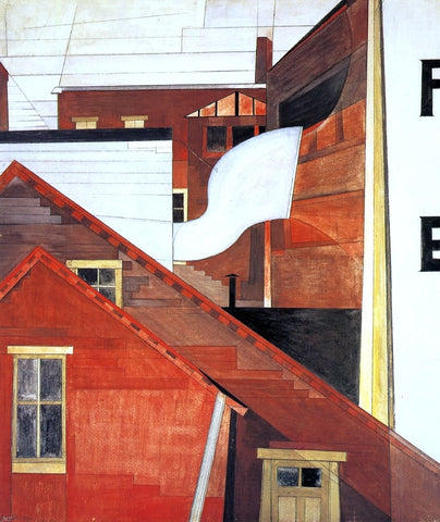  Charles Demuth In the Province - Hand Painted Oil Painting