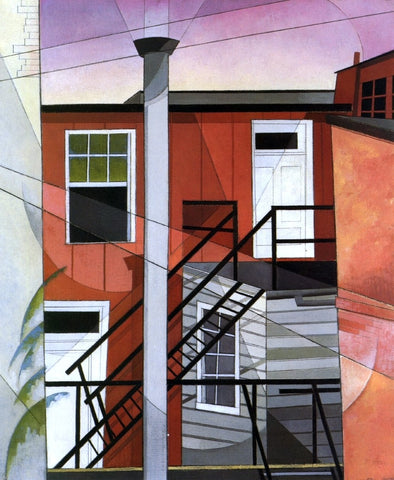  Charles Demuth Modern Conveniences - Hand Painted Oil Painting