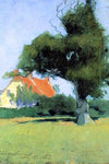  Charles Rollo Peters House & Tree - Hand Painted Oil Painting
