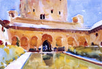  Charles Webster Hawthorne Court of the Myrtles, Alhambra - Hand Painted Oil Painting