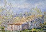  Claude Oscar Monet Gardener's House at Antibes - Hand Painted Oil Painting