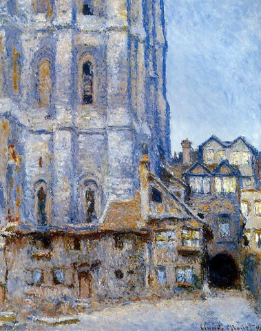  Claude Oscar Monet The Cour d'Albane - Hand Painted Oil Painting