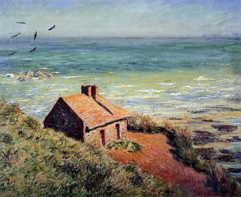  Claude Oscar Monet The Custom House, Morning Effect - Hand Painted Oil Painting