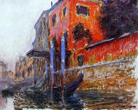  Claude Oscar Monet A Red House - Hand Painted Oil Painting