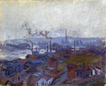  Claude Oscar Monet View of Rouen from the Cote Sainte-Catherine - Hand Painted Oil Painting