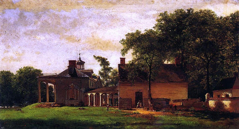  Eastman Johnson The Old Mount Vernon - Hand Painted Oil Painting