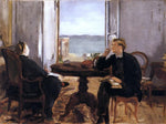  Edouard Manet Interior at Arcachon - Hand Painted Oil Painting