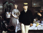  Edouard Manet The Lucheon (also known as The Luncheon in the Studio) - Hand Painted Oil Painting