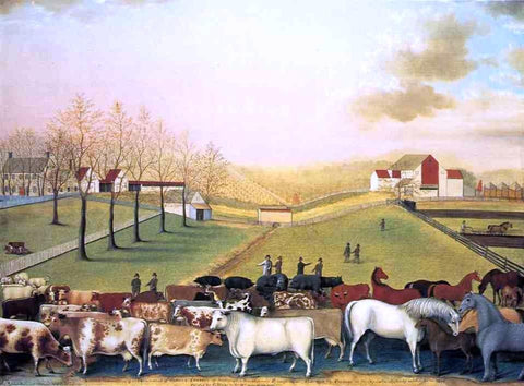  Edward Hicks The Cornell Farm - Hand Painted Oil Painting