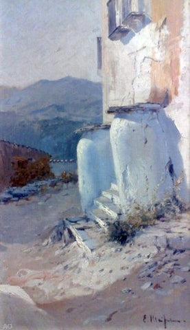  Eliseo Meifren I Roig Rincon de casa - Hand Painted Oil Painting